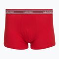 Boxeri pentru bărbați Calvin Klein LV00NB4615 Trunk black/established red/goji berry 2