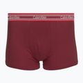 Boxeri pentru bărbați Calvin Klein LV00NB4615 Trunk black/established red/goji berry 3