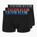 Boxeri pentru bărbați Calvin Klein LV00NB4626 Trunk blck bdies w pln air drk sphire/wld