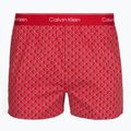 Boxeri pentru bărbați Calvin Klein LV00NB4727 Boxer Slim black/prep emblem goji berry/grisai 2