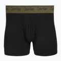 Boxeri pentru bărbați Calvin Klein LV00NB4410 Brief black w/bronze flash wb/black/oliv 3