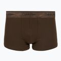 Boxeri pentru bărbați Calvin Klein LV00NB4575 Trunk black/brown cork/river sand 3