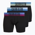 Boxeri pentru bărbați Calvin Klein LV00NB4622 Boxer Brief blck bodies w/ plein air psdn blue/