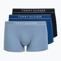 Boxeri pentru bărbați Tommy Hilfiger Trunk Dtm navy blue/opul blue/brisk blue