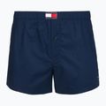Boxeri pentru bărbați Tommy Hilfiger Woven Boxer Print 3 pack chambray flag/carb navy/c navy flag 2