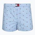 Boxeri pentru bărbați Tommy Hilfiger Woven Boxer Print 3 pack chambray flag/carb navy/c navy flag 5