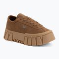 Încălțăminte pentru femei Tommy Jeans Platform Sneaker Suede warm khaki