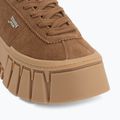 Încălțăminte pentru femei Tommy Jeans Platform Sneaker Suede warm khaki 7
