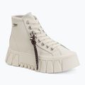 Încălțăminte pentru femei Tommy Jeans Platform Sneaker Leather MC ecru
