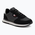 Încălțăminte pentru bărbați Tommy Jeans Runner Flag Mix washed black/stratus grey
