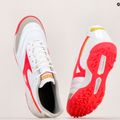 Ghete de fotbal Mizuno Morelia Morelia Sala Classic TF pentru bărbați alb/flery coral2/bolt2 9