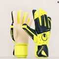 Mănuși de portar pentru copii uhlsport Classic Absolutgrip Hn Pro Jr. galben neon/verde/alb pentru copii. 4
