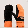 Oakley B1B Mittes mănușă de snowboard portocalie moale și moale 8