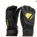 Mănuși de schi pentru bărbați LEKI WCR C-Tech 3D negru gheață/limon 9