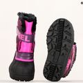 Cizme de trekking pentru copii Sorel Snow Commander mov dahlia/roșu-groovy roz 14