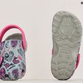 Coqui Little Frog mid.grey/fuchsia love/amulet sandale pentru copii 14