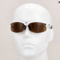 Ochelari de ciclism Bliz Motion S3 alb strălucitor/ambru 9