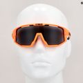 Ochelari de ciclism Bliz Vision S3 matt neon portocaliu/fumuriu 11