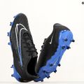 Încălțăminte de fotbal Nike Phantom GX Academy FG/MG black/chrome/hyper royal 8