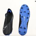 Încălțăminte de fotbal Nike Phantom GX Academy DF FG/MG black/chrome/hyper royal 8