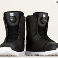 Cizme de snowboard pentru copii DC Youth Scout negru/alb 8