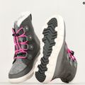 Ghete junior Sorel Sorel Explorer Lace quarry/bright lavender 16