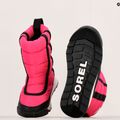Ghete pentru copii Sorel Outh Whitney II Puffy Mid cactus pink/black 16