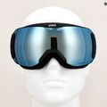 UVEX Downhill 2100 CV ochelari de schi negru mat/alb cu oglindă/verde colorvision 6