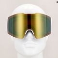 Ochelari de schi Oakley Fall Line white leopard/prizm sage gold iridium 7