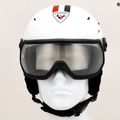 Rossignol Allspeed Visor Imp Photo cască foto strato alb 12