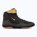 Pantofi de wrestling pentru bărbați Nike Inflict 3 Limited Edition negru/vegas gold 2