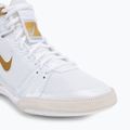 Încălțăminte de box Nike Freek white/metallic gold/cool grey 7