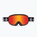 Ochelari de schi Volcom Footprints matte black stone/red chrome/yellow 2