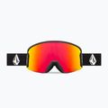 Ochelari de schi Volcom Garden 2 matte black/red chrome/yellow 2