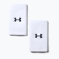 Manșete pentru încheietură Under Armour 6'' Performance Wristband 2 szt. white/black