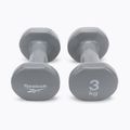 Haltere Reebok 2x1kg gri RAWT-16151 4
