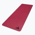 Covoraș fitness adidas Yoga 4 mm collegiate burgundy 2