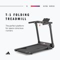Bandă de alergare electrică adidas T-1 Folding Treadmill black 16