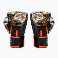 Mănuși de box Twins Special Fancy FBGVL3-53 Skull orange/black 2