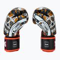 Mănuși de box Twins Special Fancy FBGVL3-53 Skull orange/black 4