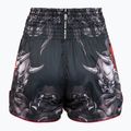 Pantaloni scurți de antrenament Twins Special Muay Thai Twins Kabuki black/white/red 2