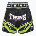 Pantaloni scurți de antrenament Twins Special Muay Thai Twins Racing black/yellow/white/red