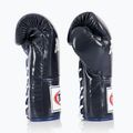 Mănuși de box Fairtex Pro Competition Locked Thumb Leather blue 3