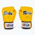 Mănuși de box Fairtex Universal "Tight-Fit" Design yellow 2