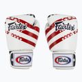 Mănuși de box Fairtex Universal "Tight-Fit" Design USA white 2