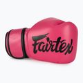 Mănuși de box Fairtex Microfiber pink/black 5