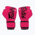 Mănuși de box Fairtex Microfiber pink/black