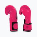 Mănuși de box Fairtex Microfiber pink/black 3