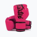 Mănuși de box Fairtex Microfiber pink/black 4