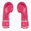 Mănuși de box Fairtex Microfiber pink/white 4